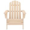 vidaXL Градински стол "Адирондак" с маса, чам масив