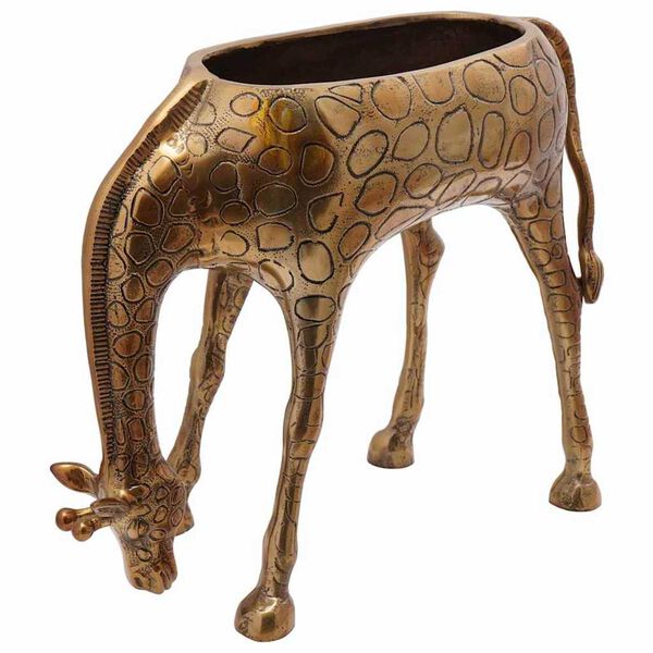 vidaXL Кутия за лед Месинг 49 x 22 x 39 см Алуминий