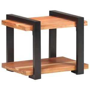 vidaXL Нощно шкафче, 50x40x40 см, акация масив