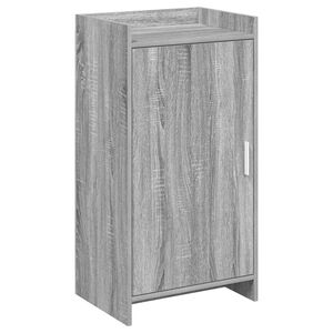 vidaXL Шкаф за обувки Сив Сонома 48 x 36 x 92 см Инженерна дървесина