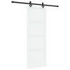 vidaXL Преплъзваща се врата 78 x 211 cm Инженерна дървесина