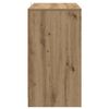 vidaXL Сайдборд, дъб артизан, 70x41x75 см, инженерно дърво