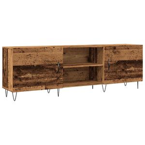 vidaXL ТВ шкаф, старо дърво, 150x30x50 см, инженерно дърво