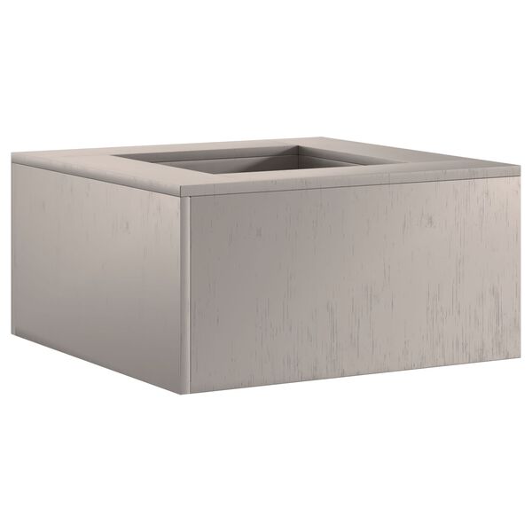 vidaXL Огнище Кафяво 60 x 60 x 30 cm Стомана