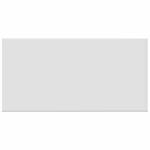 vidaXL Перваз за прозорец Бяло 60 x 40 x 4,5 см ПВЦ