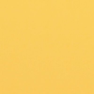 vidaXL Балконски параван, жълт, 75x300 см, плат оксфорд