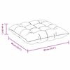 vidaXL Възглавници за седалки 4 pcs Таупе 40 x 40 x 6 cm текстил