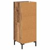 vidaXL Служебен шкаф Старо дърво 34,5 x 34 x 90 см Инженерно дърво