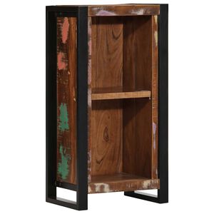 vidaXL Нощно шкафче 40x30x80 cm Масивна дървесина Възстановена