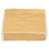 vidaXL Възглавница за палетен диван, жълта, 73x40x7 см