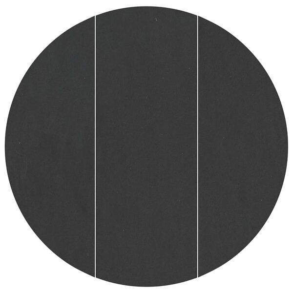 vidaXL Покривало за дъното на басейна Черно &Oslash; 396 см Нетъкан текстил