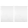 vidaXL Огледални фолиа 2 бр самозалепващи се 90x100 см PET
