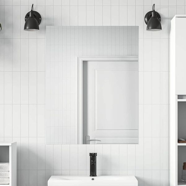 vidaXL Огледални фолиа 2 бр самозалепващи се 90x200 см PET