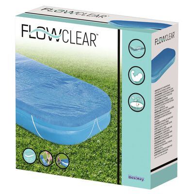 Bestway Покривало за басейн Flowclear, 262x175x51 см