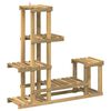 vidaXL Стойка за растения Бяло 93,5 x 25 x 91,5 см