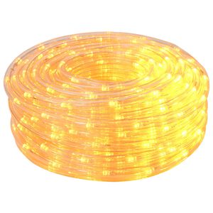 vidaXL Коледен LED светлинен маркуч 120 LED светодиода Жълто и 5 m