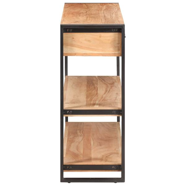 vidaXL Бюфет, 120x30x75 см, акациево дърво масив