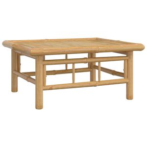vidaXL Градинска маса 65x55x30 см бамбук