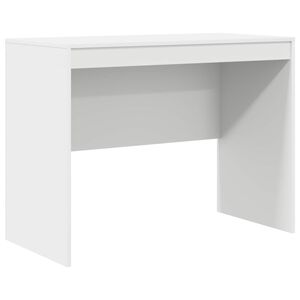 vidaXL Бюро Бяло 100 x 50 x 76 см