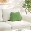 vidaXL Възглавница за гръб Светло зелено 45 x 20 x 35 см
