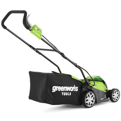 Greenworks Косачка за трева с 2 батерии 40V 2 Ah, G40LM35, 2501907UC