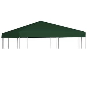 vidaXL Покрив за шатра, 310 г/м&sup2;, 3x3 м, зелен