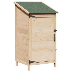 vidaXL Градина постройка Натурално 59 x 56 x 113,5 см