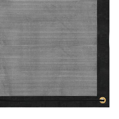 vidaXL Мрежа за ремарке, HDPE, 2x3 м, черна
