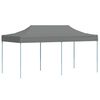 vidaXL Парти шатър Антрацит 291 x 580 x 315 см Оксфордска тъкан