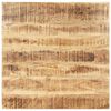 vidaXL Плот за маса, мангово дърво масив, 15-16 мм, 70x70 cм
