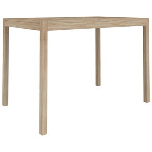 vidaXL Трапезна маса, 110x70x75 см, акациево дърво масив