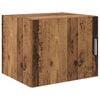 vidaXL Стенен шкаф Старо дърво 50 x 42.5 x 40 см Инженерна дървесина