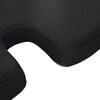vidaXL Възглавница за сядане Черен 47 x 36,5 x 8 см Мемори пяна