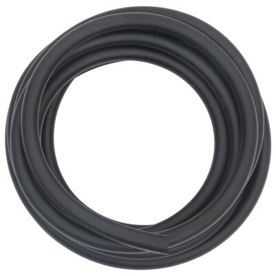 vidaXL Хибриден маркуч за въздух черен 0,6" 10 м гума и PVC