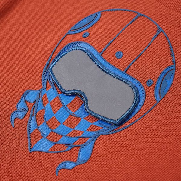 Детски суитшърт, светлоръждив, 92