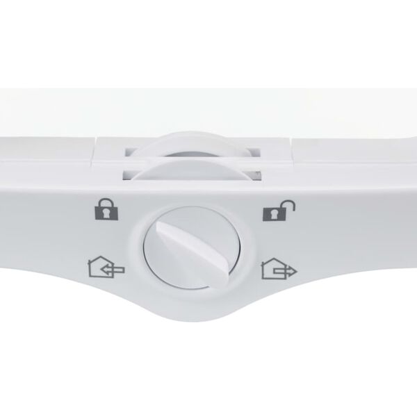 TRIXIE 4-посочна котешка клапа-врата с 2 тунела, бяла