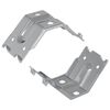 vidaXL Държач 2 Цинковано 106 x 55 x 1,5mm Стомана