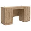 vidaXL Бюро Дъб артизан Инженерна дървесина 142,5 x 50 x 75 см