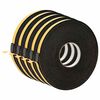 vidaXL Самоотлепваща се пяна лента 5 бр. Черно 20mm x 10m CR пяна