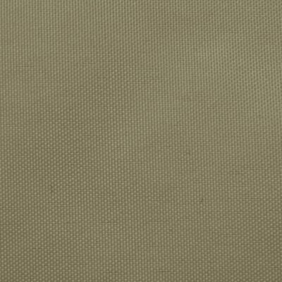 vidaXL Платно-сенник, Оксфорд текстил, правоъгълно, 3x5 м, бежово