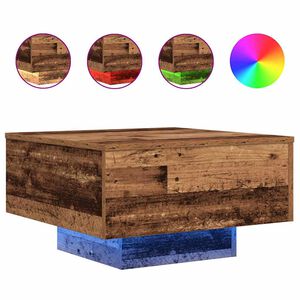 vidaXL Старо дърво 55 x 55 x 31 см Инженерна дървесина