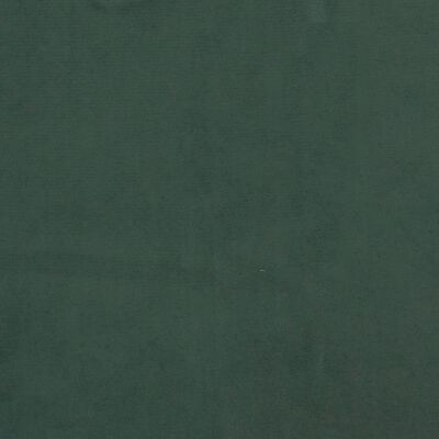 vidaXL Горна табла за легло, тъмнозелена, 83x16x78/88 см, кадифе