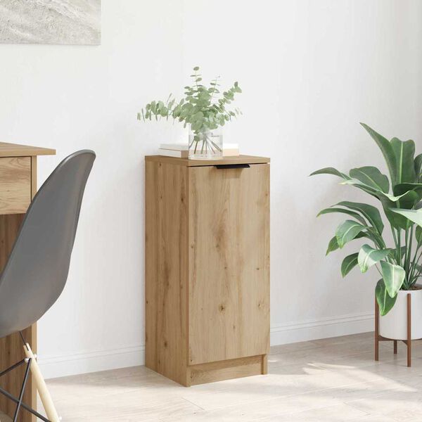 vidaXL Служебен шкаф Дъб 30 x 30 x 70 см Инженерно дърво