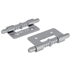 vidaXL Ключалка 2 pcs Сребрист 46 x 17 x 1,2 мм Стомана