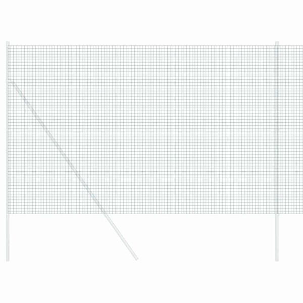 vidaXL Заварена мрежа ограда Зелен 1.6 x 25 m