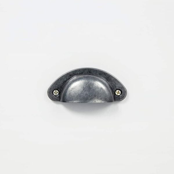 vidaXL Гардероб с 2 врати Hill бял 89x50x170 см борово дърво масив