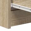 vidaXL Сайдборд, сонома дъб, 60x35x98,5 см, инженерно дърво