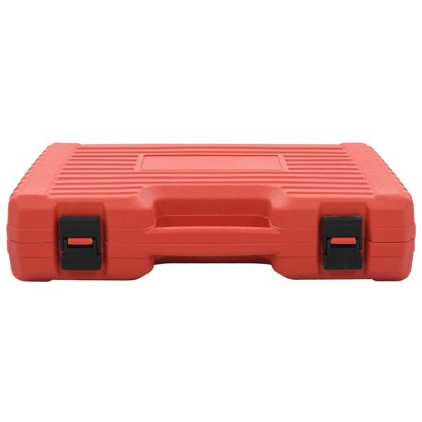 vidaXL Комплект обтегачи тръби 8 части въглеродна стомана и алуминий