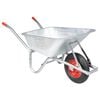 vidaXL Количка 90 л 150 кг Поцинкована стомана и пластмаса