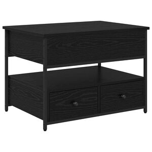 vidaXL Масичка за кафе Черния дъб 70 x 50 x 54.5 см